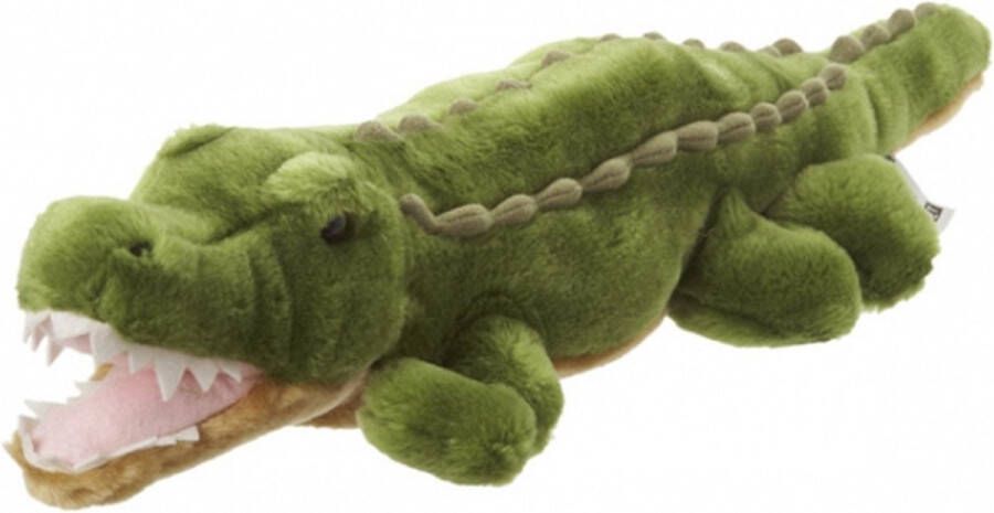 Nature planet Pluche krokodil knuffel 48 cm knuffelbeesten van krokodillen