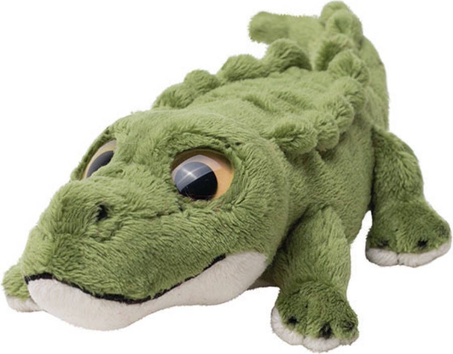 Nature planet Pluche Krokodil knuffeldier van 23 cm Speelgoed dieren knuffels cadeau voor kinderen