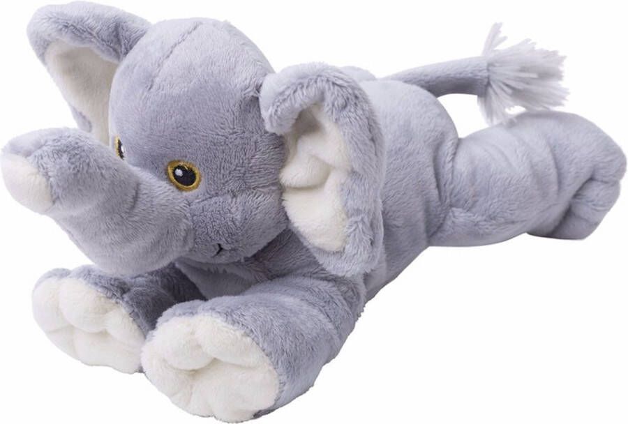 Nature planet Pluche olifant knuffel 22cm