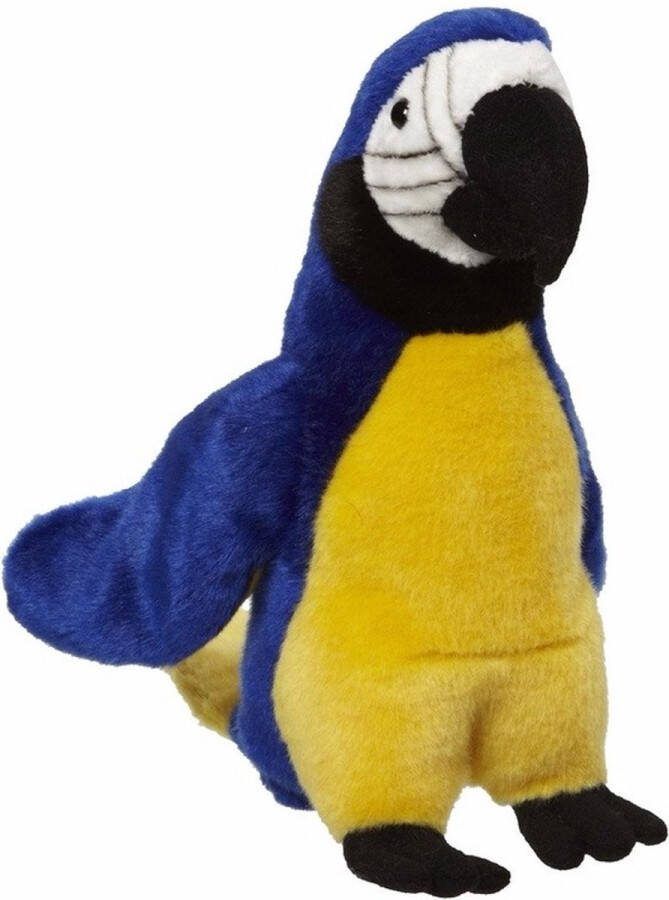 Nature Planet Blauwe papegaaien knuffels Vogel knuffels