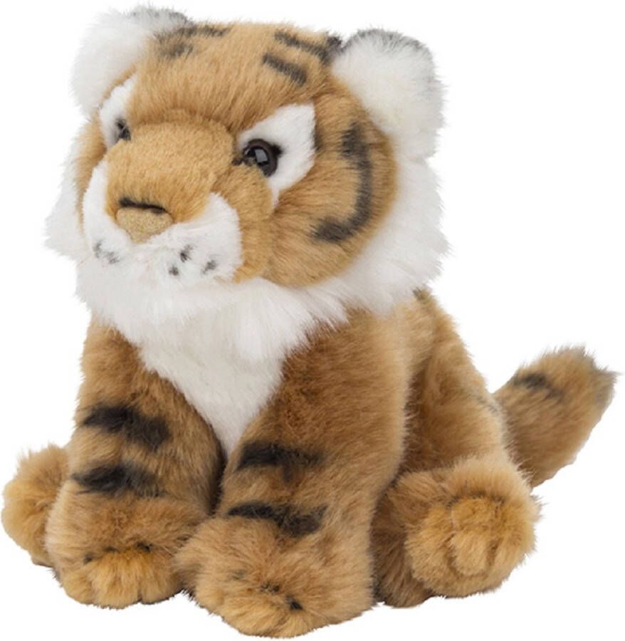 Nature planet Pluche kleine tijger knuffel van 15 cm Dieren speelgoed knuffels cadeau Tijgers Knuffeldieren