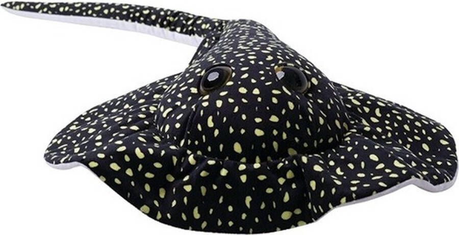 Nature planet Pluche zwarte pijlstaartrog roggen knuffel 110 cm Pijlstaartrog zeedieren knuffels Speelgoed voor kinderen