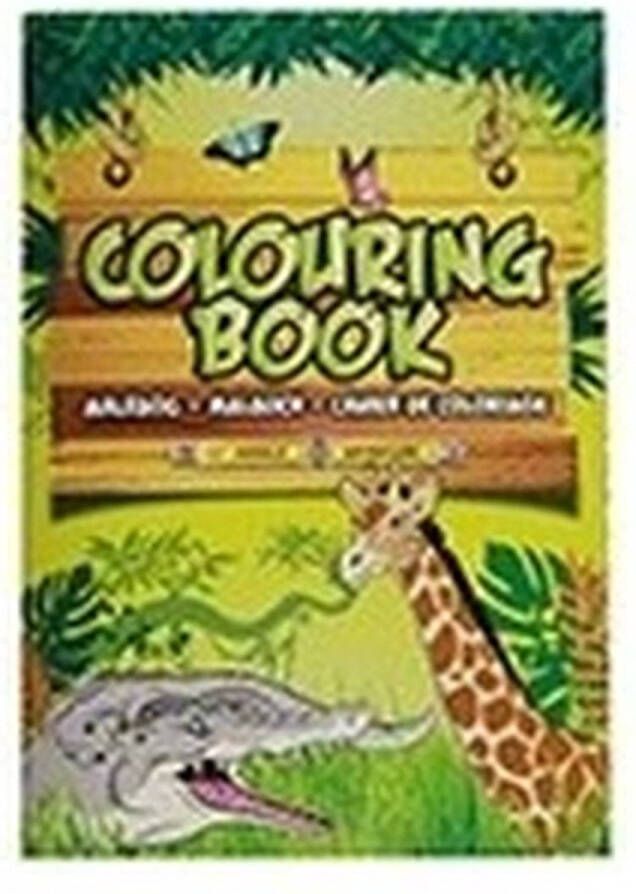 Nature planet Safari wildlife wilde dieren thema A4 kleurboek tekenboek 24 paginas Jungle dieren Creatief hobby speelgoed voor kinderen