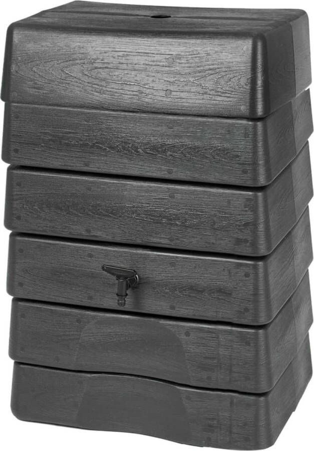 Nature Regentank 168L H89 5 x 58 5 x 39 5cm antraciet muurmodel - Foto 2