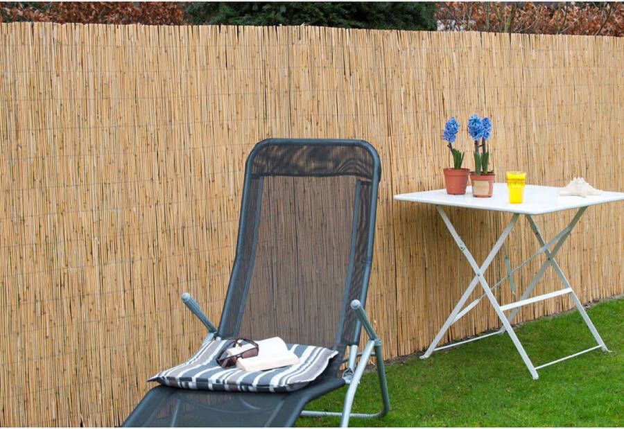 Nature Rietmat (rol) tuinscherm 1 x 3m afscherming