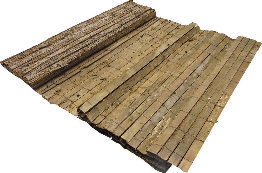 Nature Schorsmat tuinscherm 1 5 x 3m afscherming