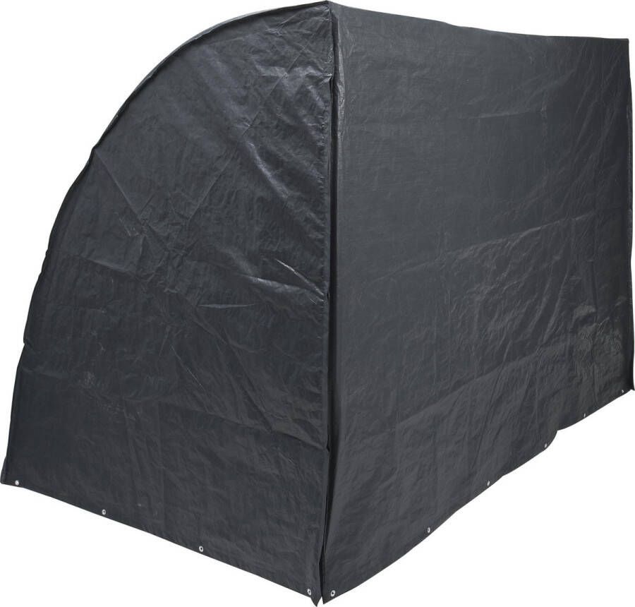 Nature Beschermhoes Voor Schommelbank Pe 100 G m² Antraciet 170x255x143cm