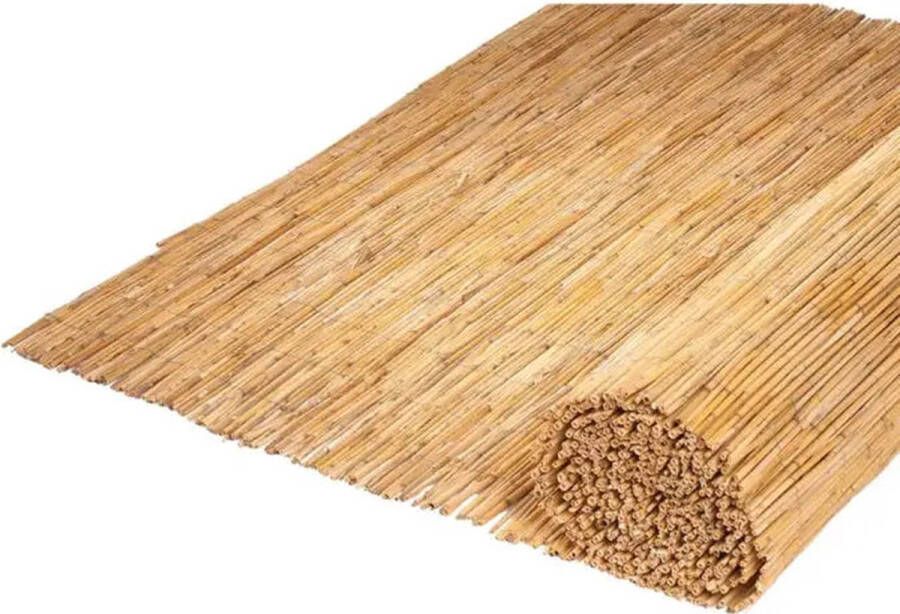 Nature Tuinschermen 2 st 500x100 bamboo riet