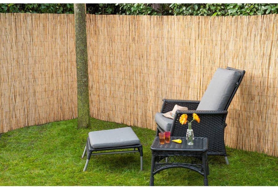 Nature Tuinschermen 2 st 500x150 bamboo riet