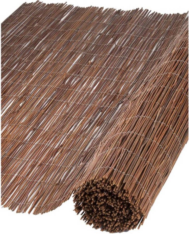 Nature Wilgenmat tuinscherm 1 5 x 5m afscherming