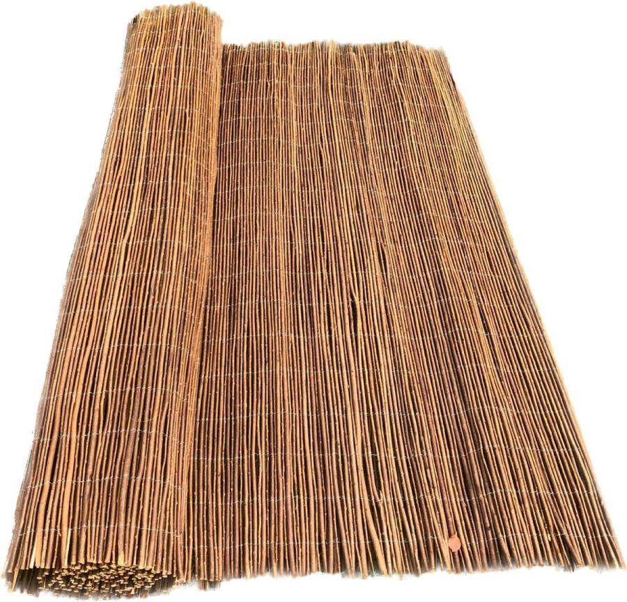 Nature Wilgenmat tuinscherm 1 5 x 5m afscherming