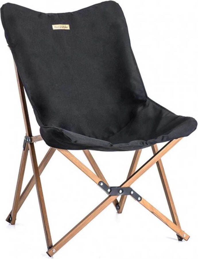 Naturehike MW01 Outdoor Klapperende stoel Zwart