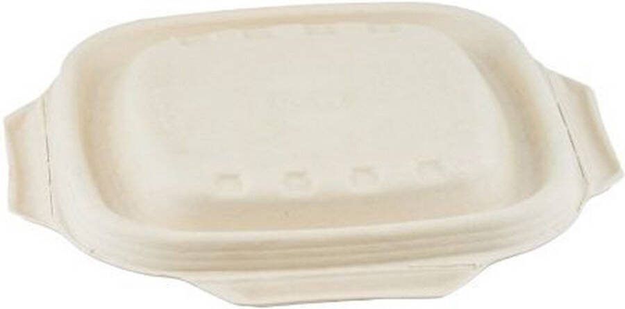 Natureko 500 Deksels Voor Bowls Vierkant 500 750ml Secure