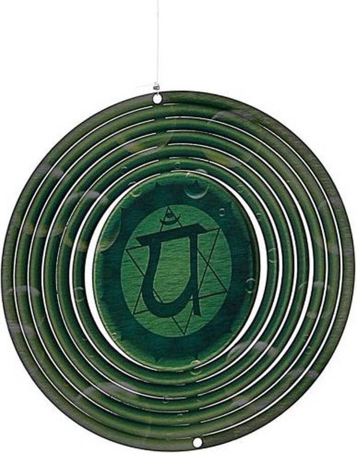 Nature's Melody Windspinner Chakra Heart Anahata CCS05HE Ø13 cm