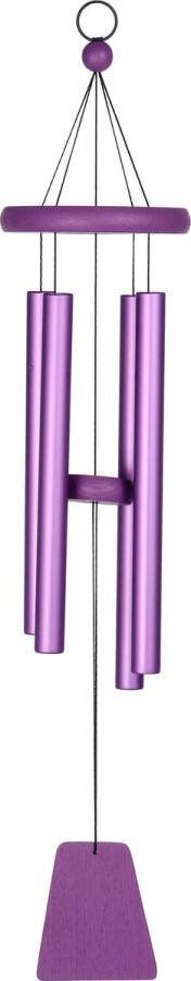Nature's Melody Windgong Unicolor Paars UNC24PP 60 cm