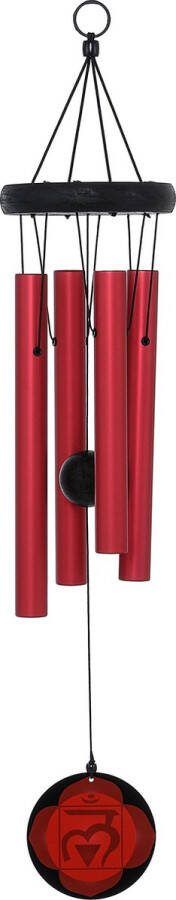 Nature's Melody Chakra Windgong Root MDC24RT Rood 60 cm