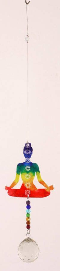 Nature's Melody Windspinner Chakra Gekleurd CSDC16CK 40 cm