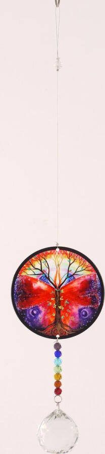 Nature's Melody Windspinner Tree of Life gekleurd CSDC16TL 40 cm