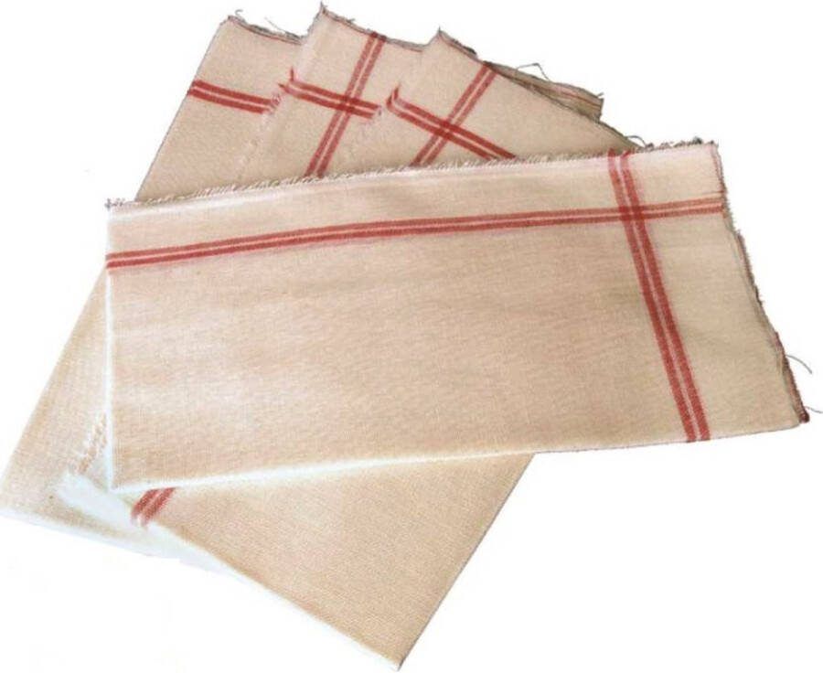 Natuurlijker leven Neteldoek 65 x 70 cm passeerdoek muslin 65 x 70 cm Stramintuch 65 x 70 cm