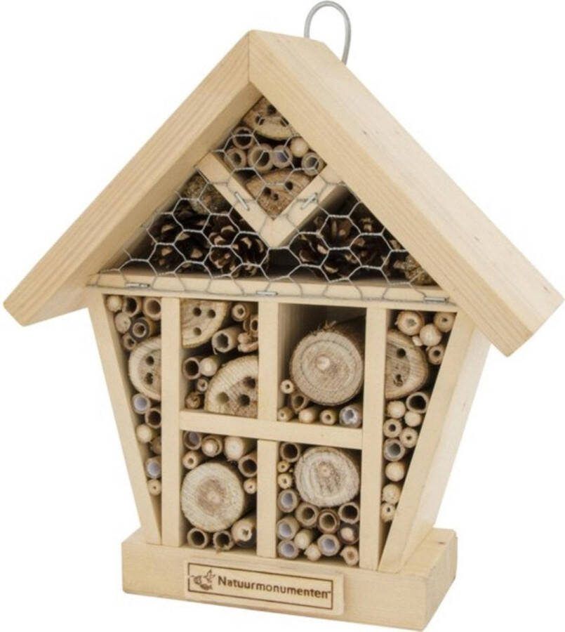 Natuurmonumenten Insectenhuis Nestkast 11x26x28 cm Small