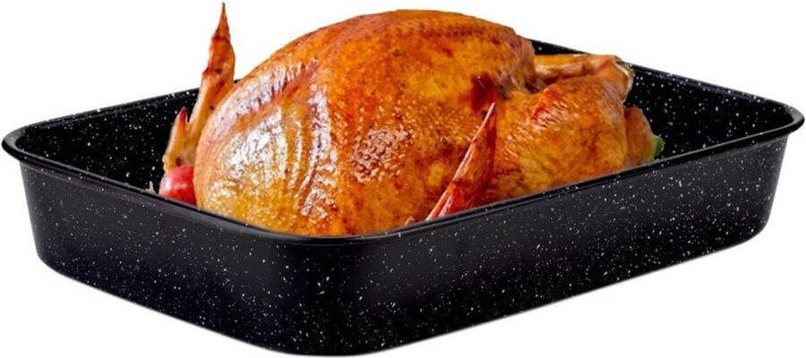 Nava Braadslede Graniet Rechthoekige NATURE 6 l 40x28x7 cm Ovenschaal Braadpan