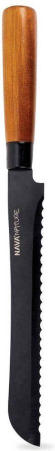Nava Broodmes Edelstaal NATURE 32 cm Mes Koksmes