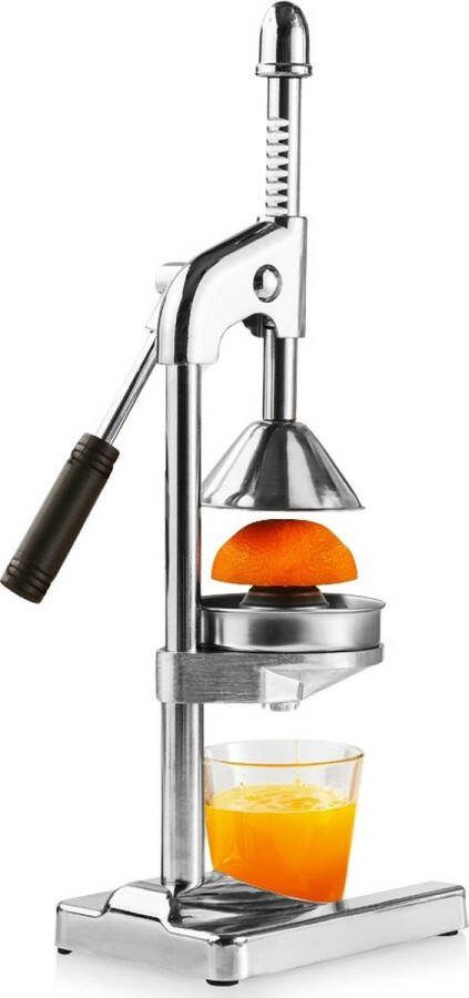 Nava Citruspers Edelstaal ACER Citroenpers Limoenpers Handcitruspers Handmatige Fruitpers Sinaasappel