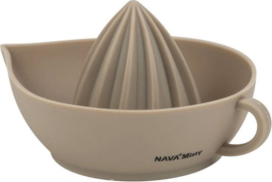 Nava Citruspers Silicone MISTY Citroenpers Limoenpers Handcitruspers Handmatige Fruitpers Sinaasappel