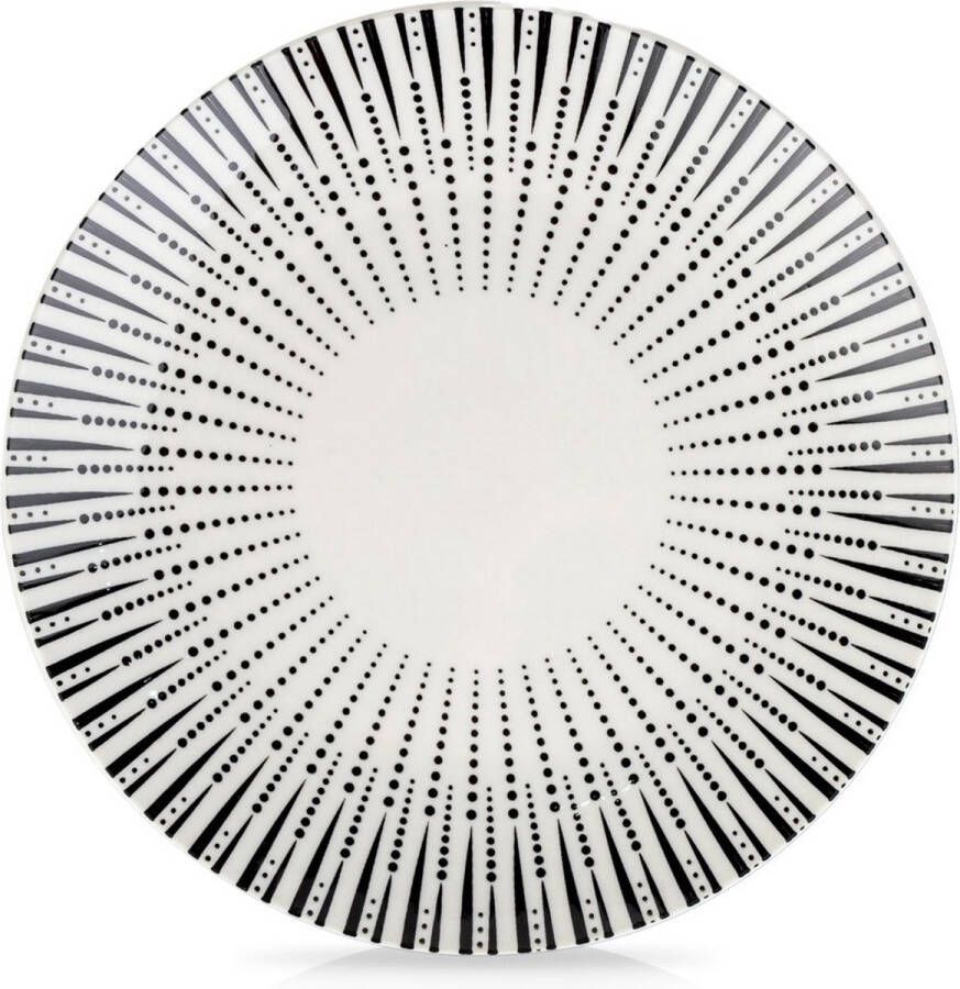 Nava Dessertbord Porselein IRIS 19 cm Taart Bordjes Bord Ontbijtbord Borden