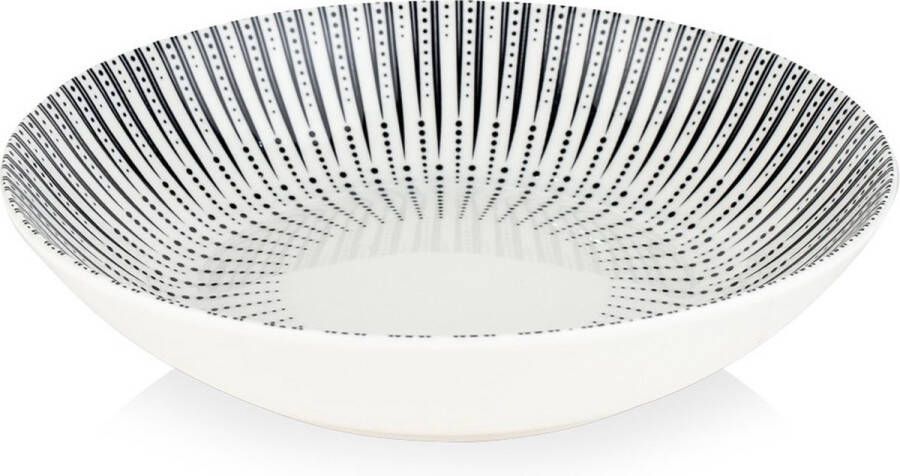 Nava Diep Bord Porselein IRIS 20 cm 750 ml Soepbord Diepe Borden Pastabord