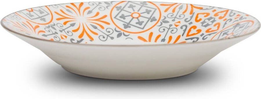 Nava Diep Bord Porselein MAIOLICA 23 cm 650 ml Soepbord Diepe Borden Pastabord