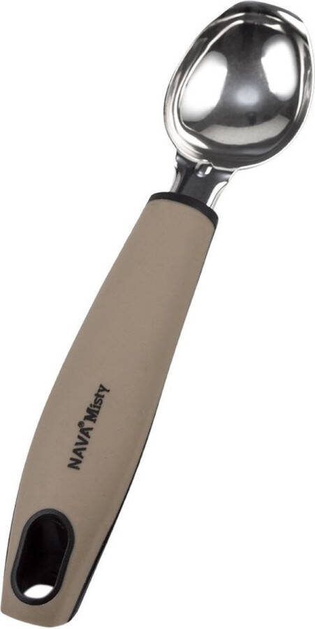 Nava Ijsschep Edelstaal MISTY 4 cm Ijslepel Portioneerlepel Ijsboltang