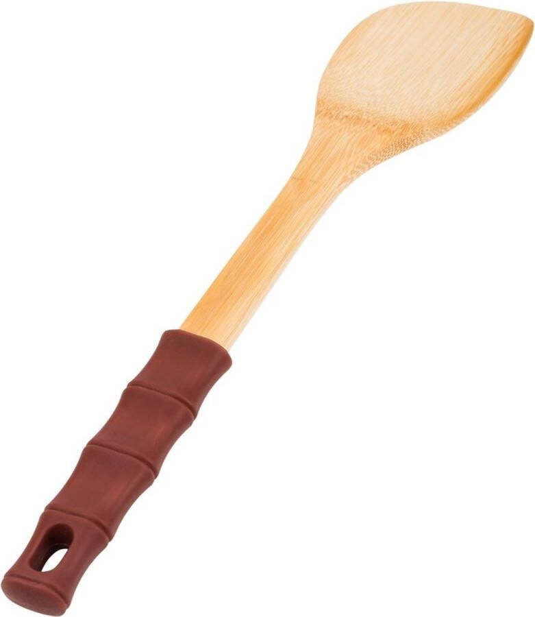 Nava Keuken Spatel Bamboe TERRESTRIAL 30 5 cm Keukenspatel Bakspaan Bak Pannenlikker