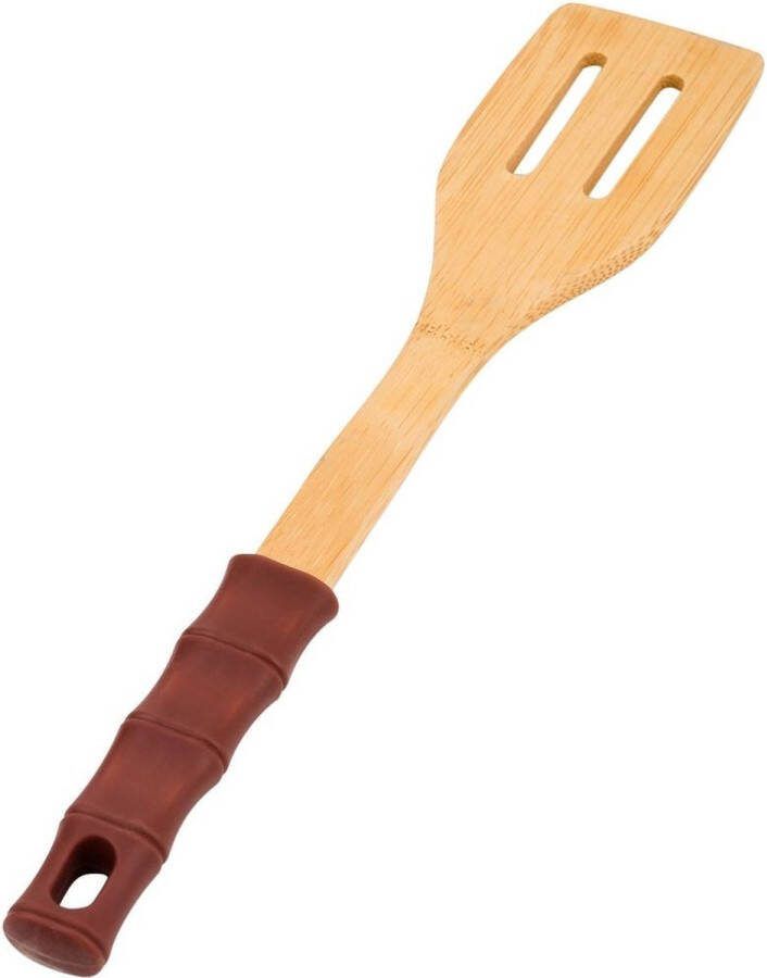 Nava Keuken Spatel Bamboe TERRESTRIAL 30 5 cm Keukenspatel Bakspaan Bak Pannenlikker