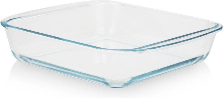 Nava Ovenschaal Glas ARIZONA 32x28 5x6 cm 3 l Ovenschotel Braadslede Braadpan