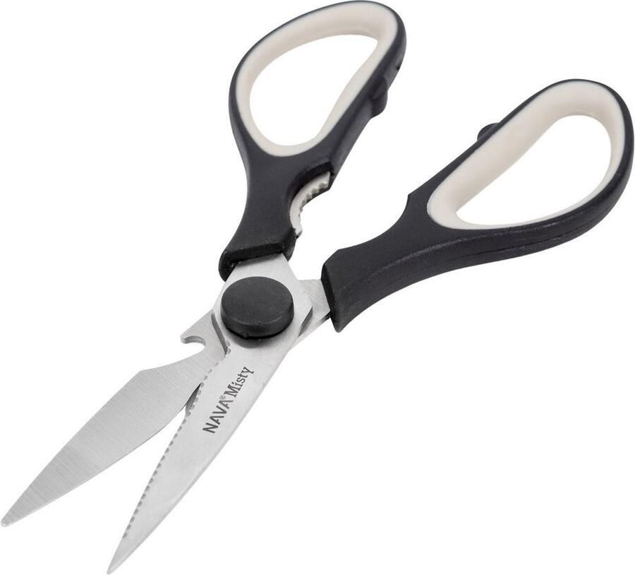 Nava Schaar Universele Edelstaal 3W1 MISTY 20 5 cm Keukenschaar