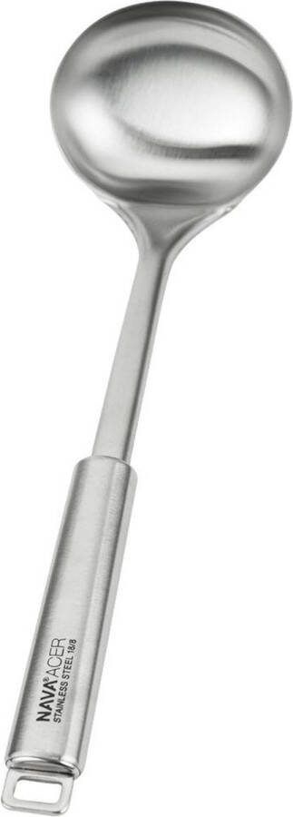 Nava Soeplepel Edelstaal ACER 80 ml 32 cm Opscheplepel Lepel Keukengerei
