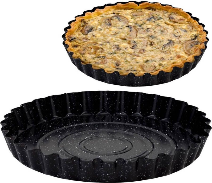Nava Taartvorm Graniet NATURE 28 cm Cakevorm Bakvorm Bakplaat