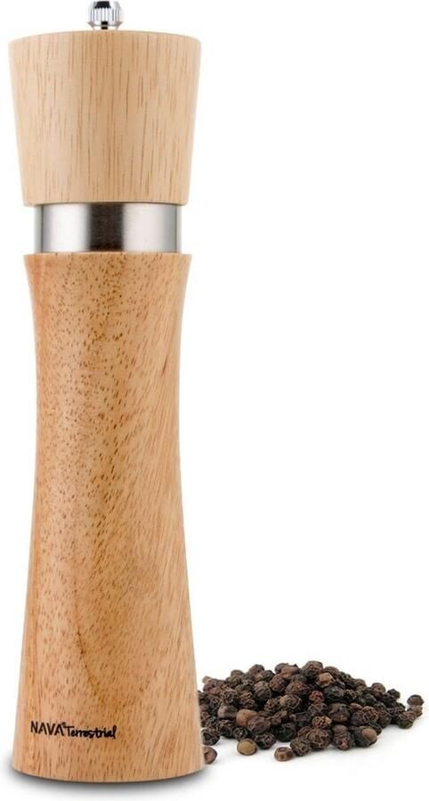 Nava Zout- en Pepermolen Bamboe ACER 21 cm Peper- en Zoutmolen Kruidenmolen Zout en Peper Molen