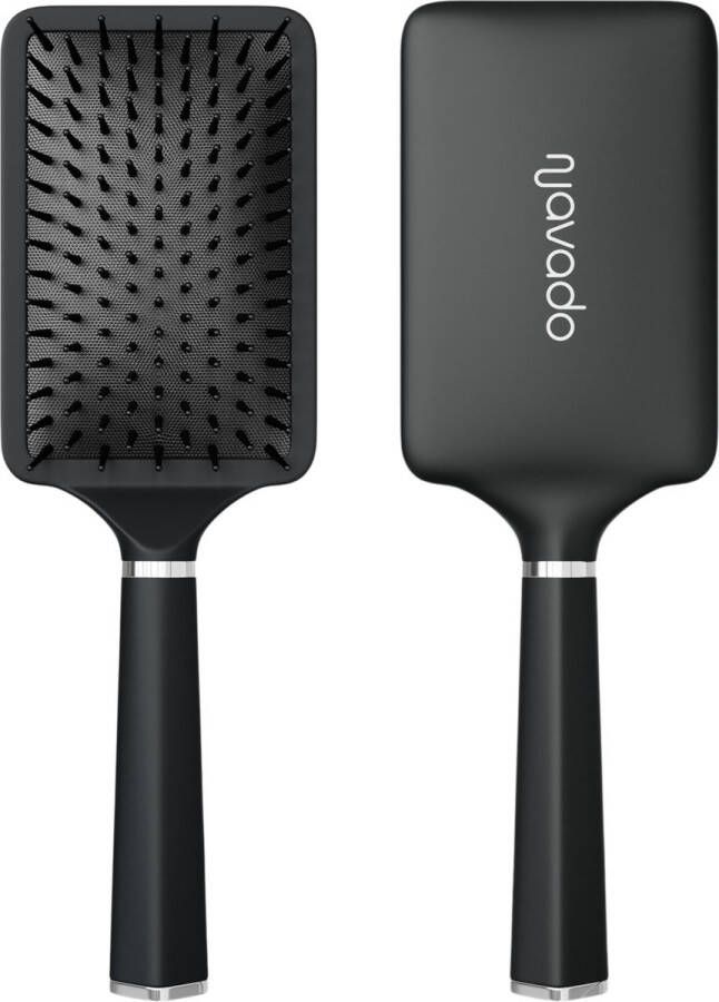 Navado Anti klit Haarborstel Paddle Brush Voor alle haartypes Droog en nat haar
