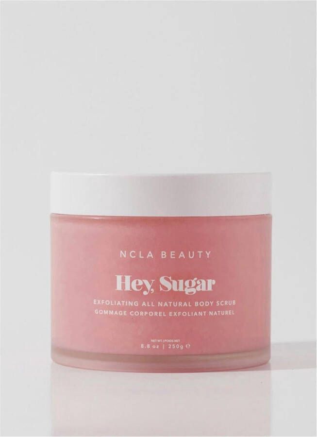 NCLA Beauty Hey Sugar Exfoliating All Natural Body Scrub Pink Grapefruit