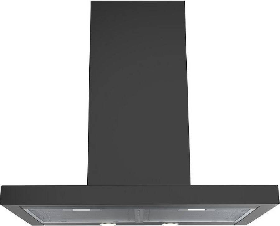 NDW 60 cm zwarte afzuigkap motoloos