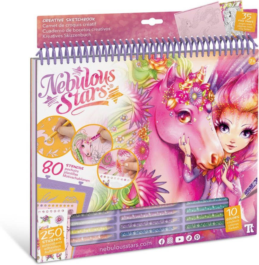 NEBULOUS STARS -CREATIEF SCHETSBOEK -LILYAZ & VIVIAZ