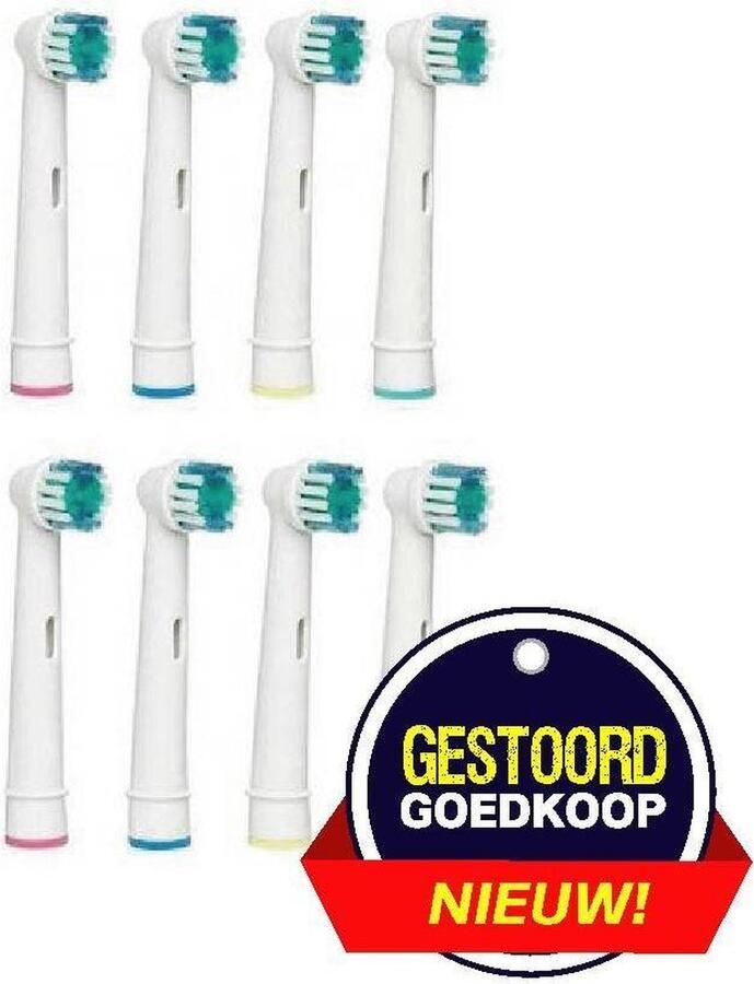 Neckermann Opzetborstels 8 stuks wit Hot Item!
