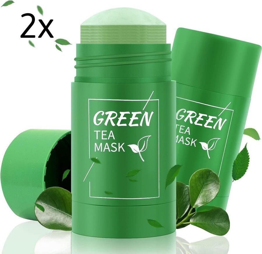Ned products Ned s Green Mask Stick Gezichtsmasker Gezichtmasker Acne Blackhead Remover Huidverzorging Mee Eters Verwijderen Groene thee 2 Stuks