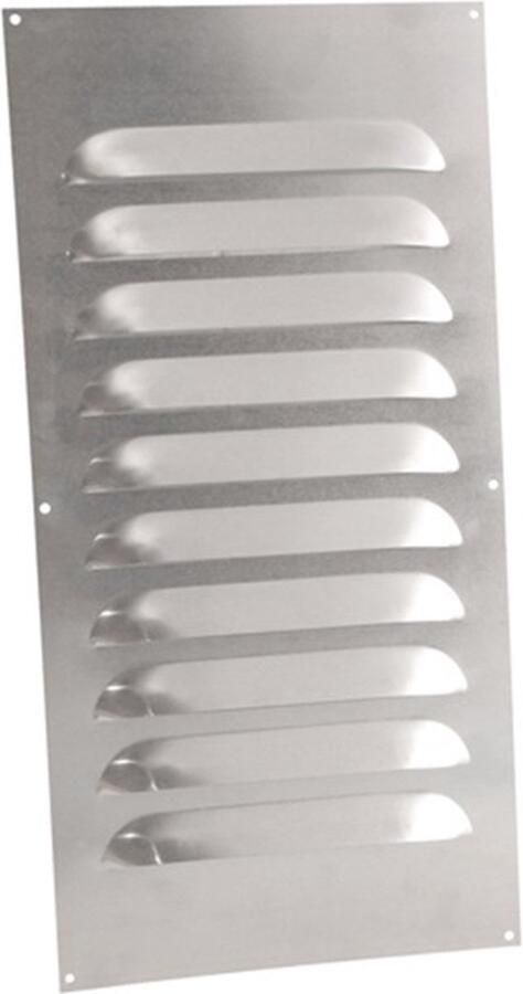 Nedco BV Bold Line schoepenrooster vlak model 250x500mm aluminium