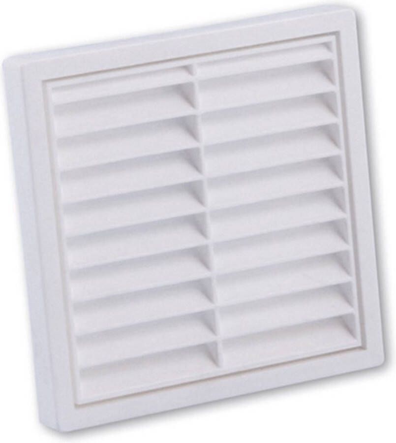 Nedco BV Nedco Ventilatierooster vlak model 100mm wit