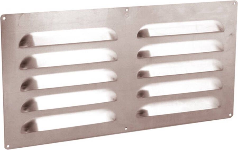 Nedco BV Schoepenrooster vlak model 500x300mm aluminium