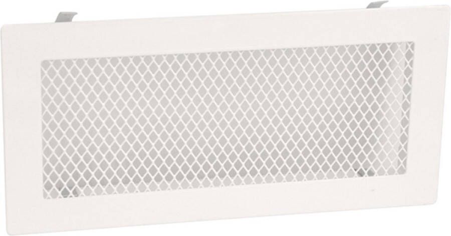 Nedco BV Ventilatierooster 250x120mm wit