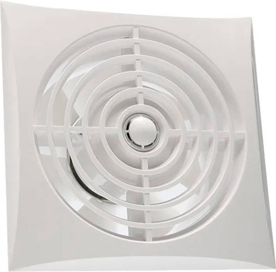 Nedco Inbouw ventilator Quieto ø 125mm Wit